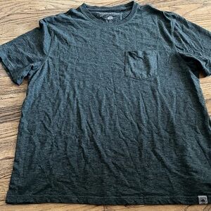 Copper & Oak Men’s Heather Charcoal Pocket Tee